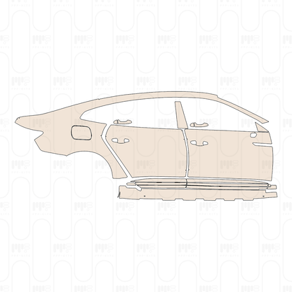Pre-Cut PPF Volkswagen CC Sedan 2023
