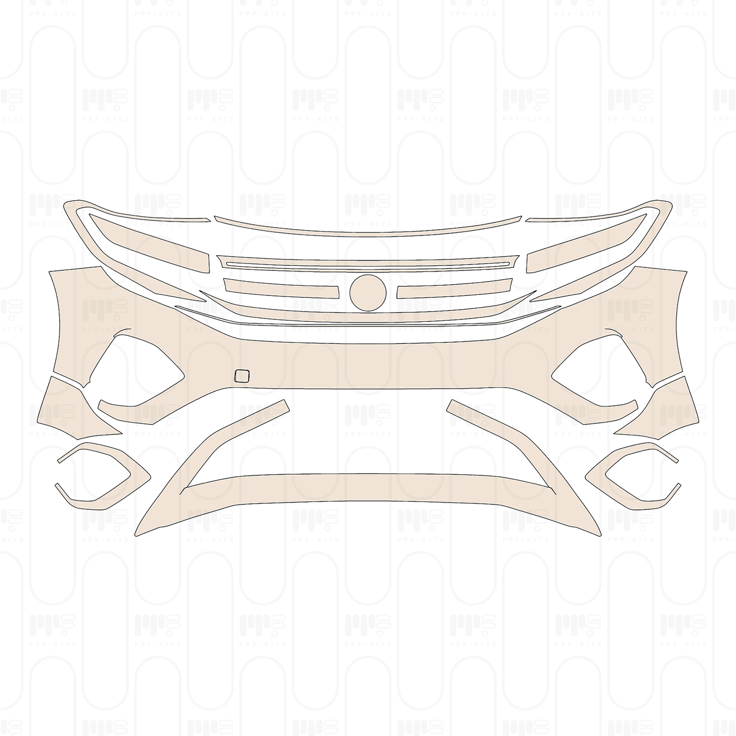 Pre-Cut PPF Volkswagen Talagon Base 2024
