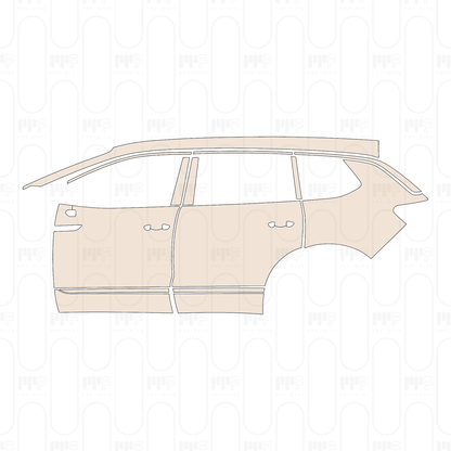 Pre-Cut PPF Volkswagen Talagon Base 2024