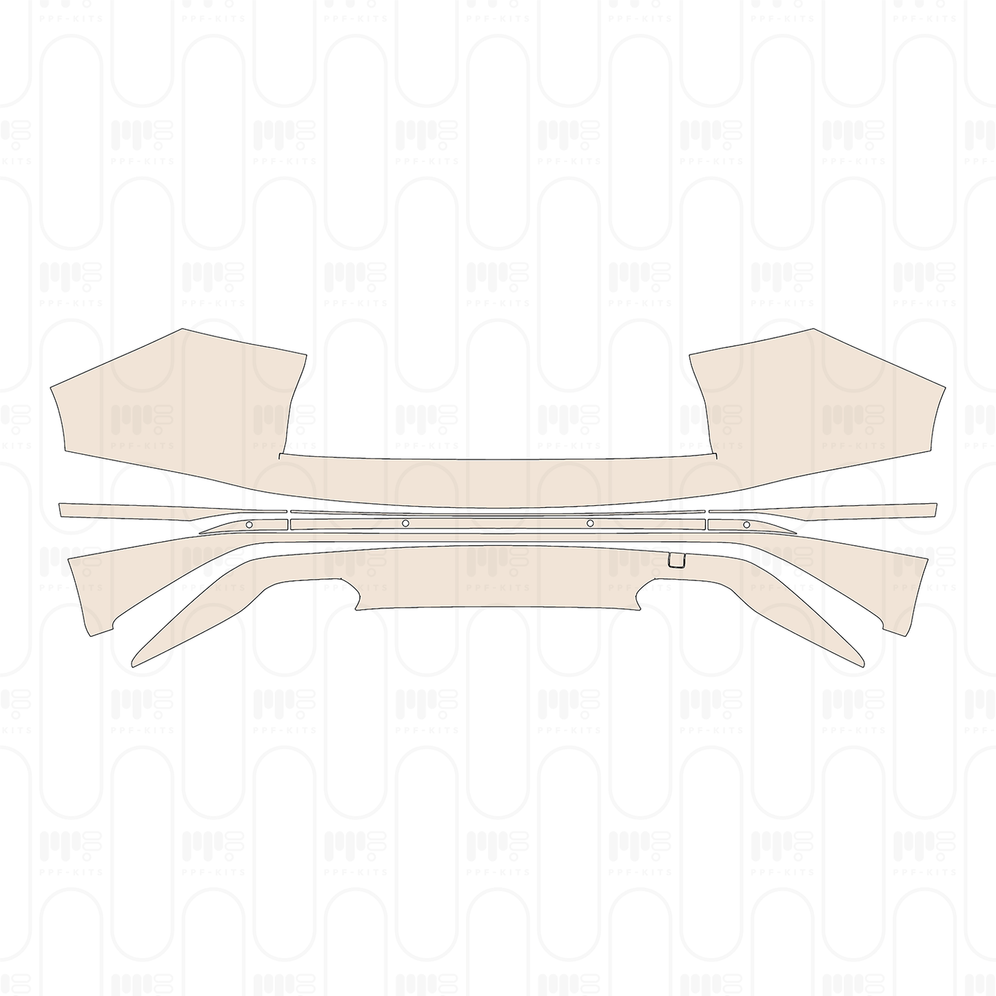 Pre-Cut PPF Volkswagen Talagon Base 2024