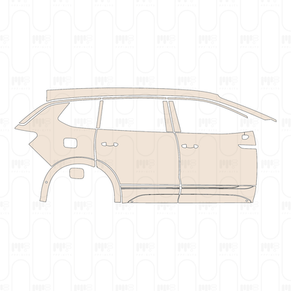 Pre-Cut PPF Volkswagen Talagon R-Line 2023