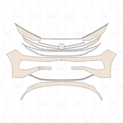 Pre-Cut PPF Volkswagen Tavendor R-Line 2023