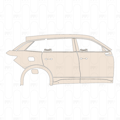 Pre-Cut PPF Volkswagen Tavendor R-Line 2023