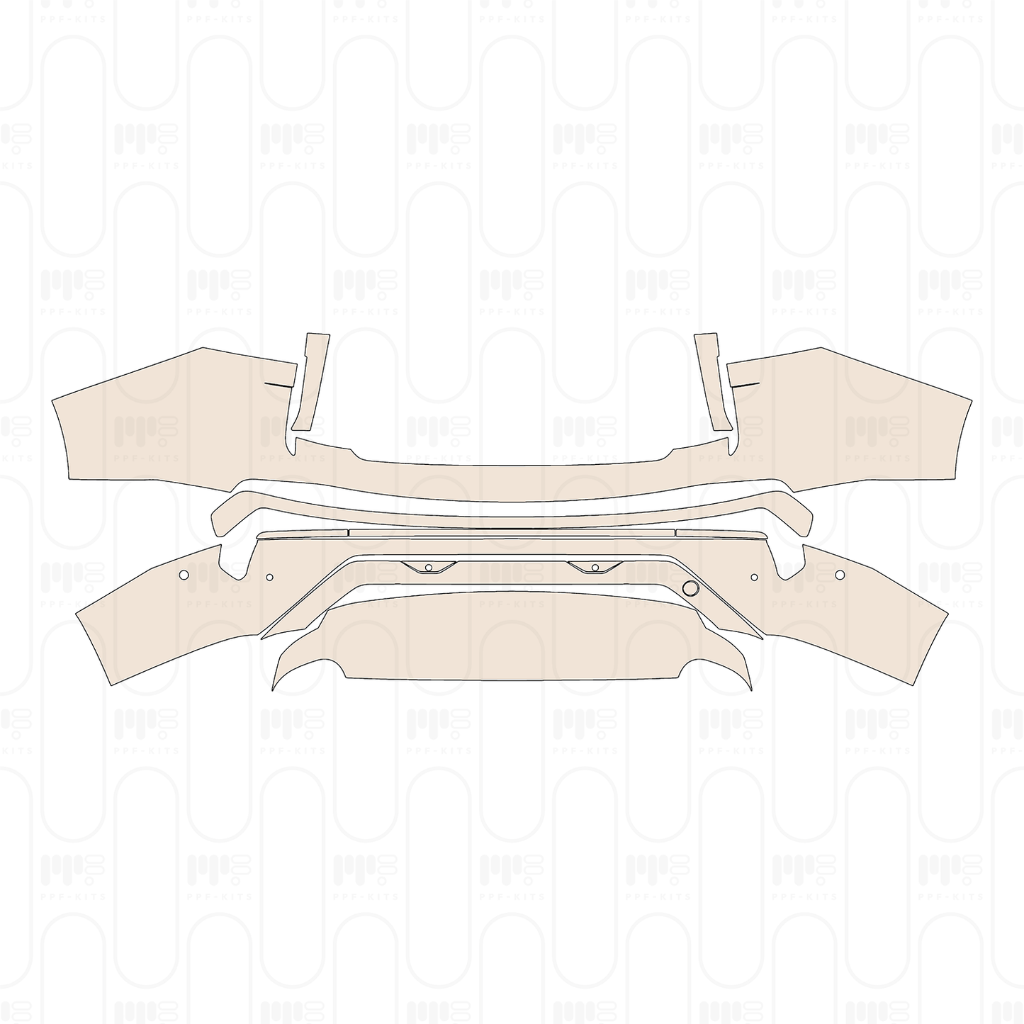 Pre-Cut PPF Volkswagen Teramont Pro R-Line 2025