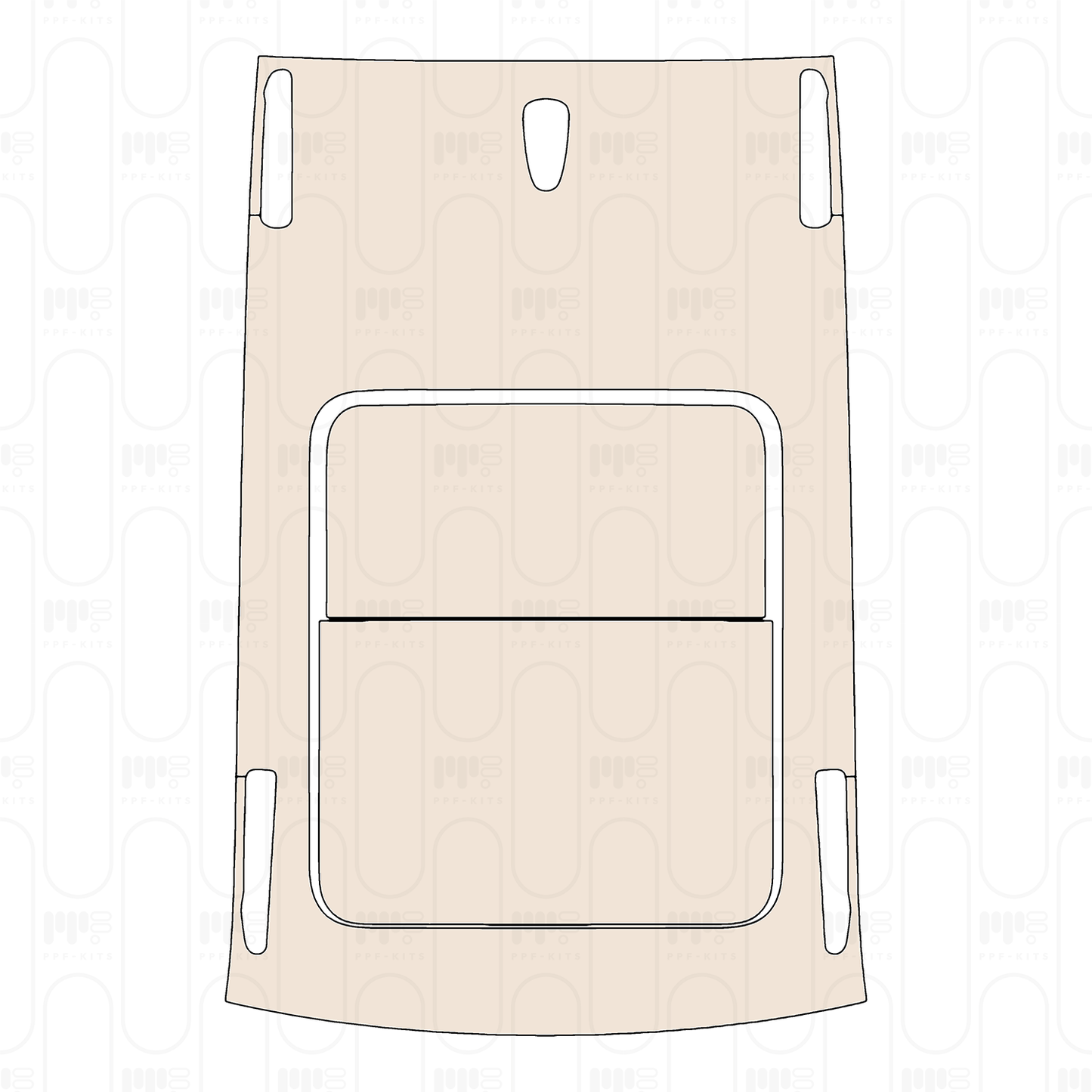 Pre-Cut PPF Volkswagen Tharu 2025