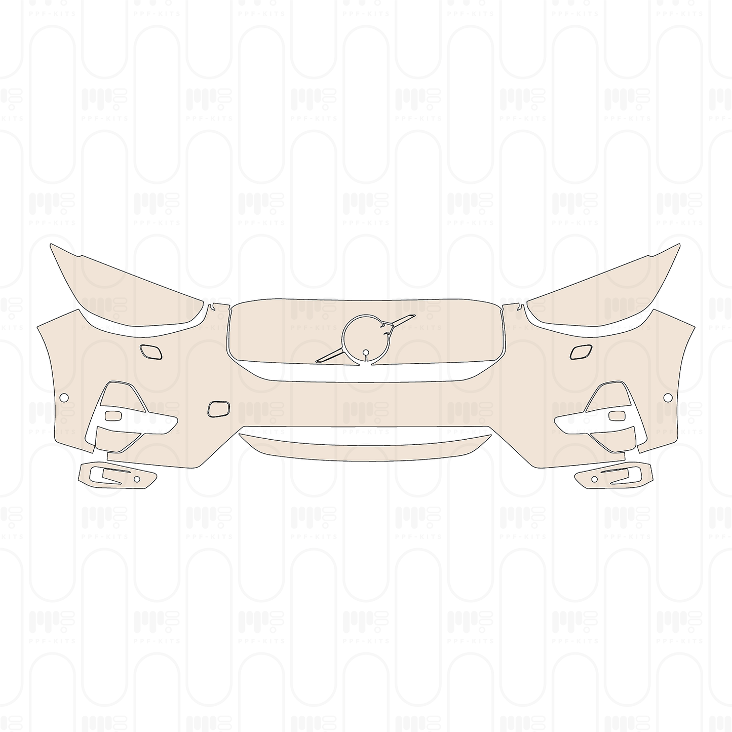 Pre-Cut PPF Volvo C40 Recharge Plus 2023