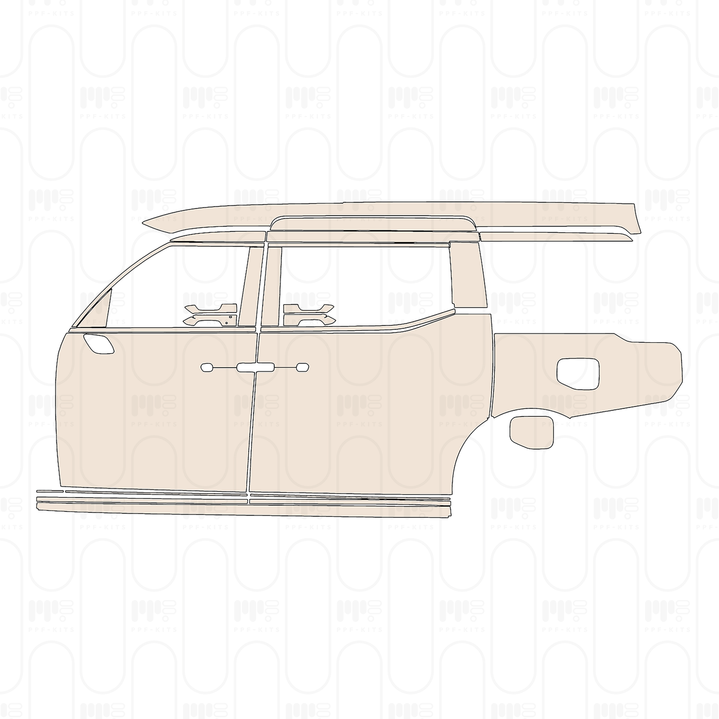 Pre-Cut PPF Volvo EM90 2025