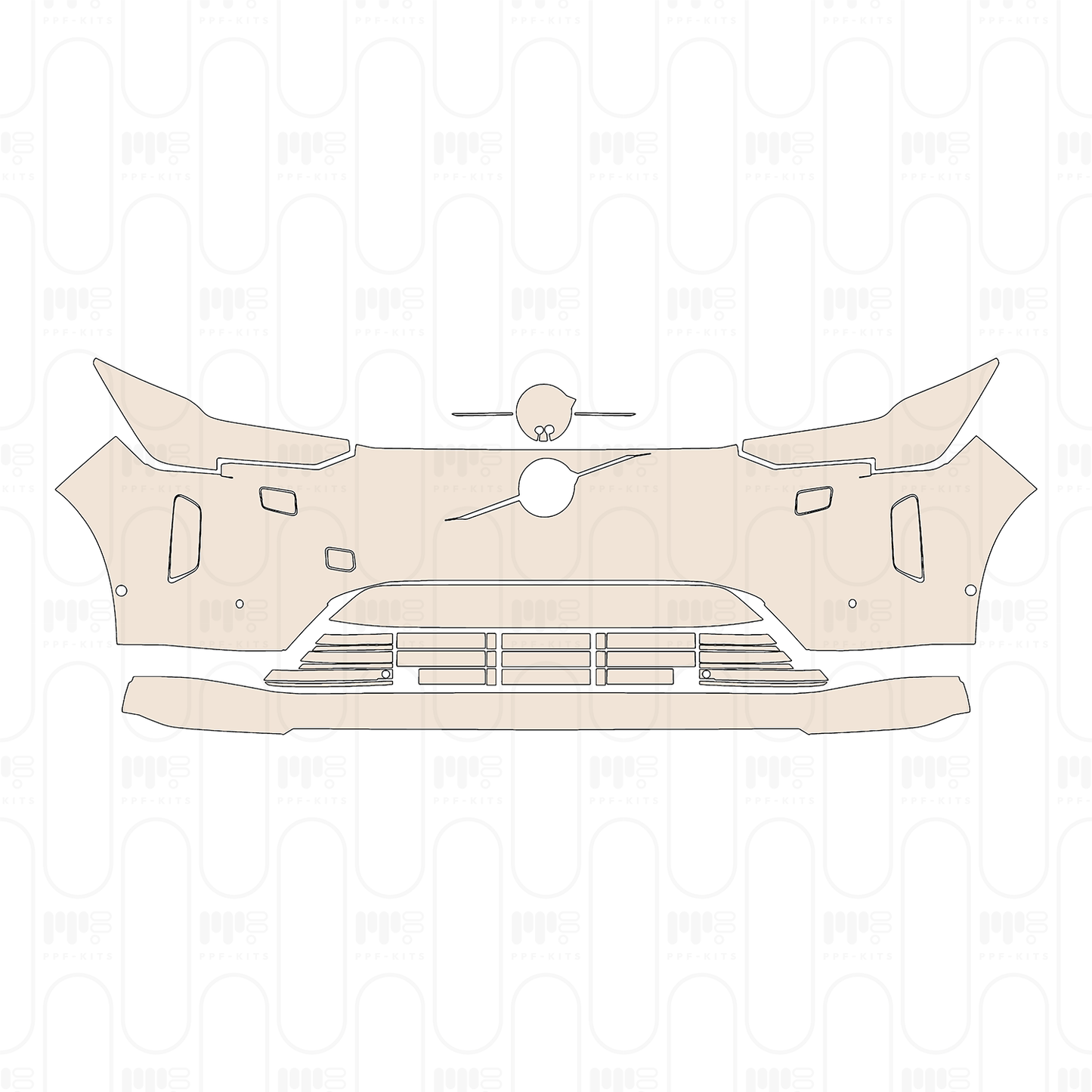 Pre-Cut PPF Volvo EX90 2025