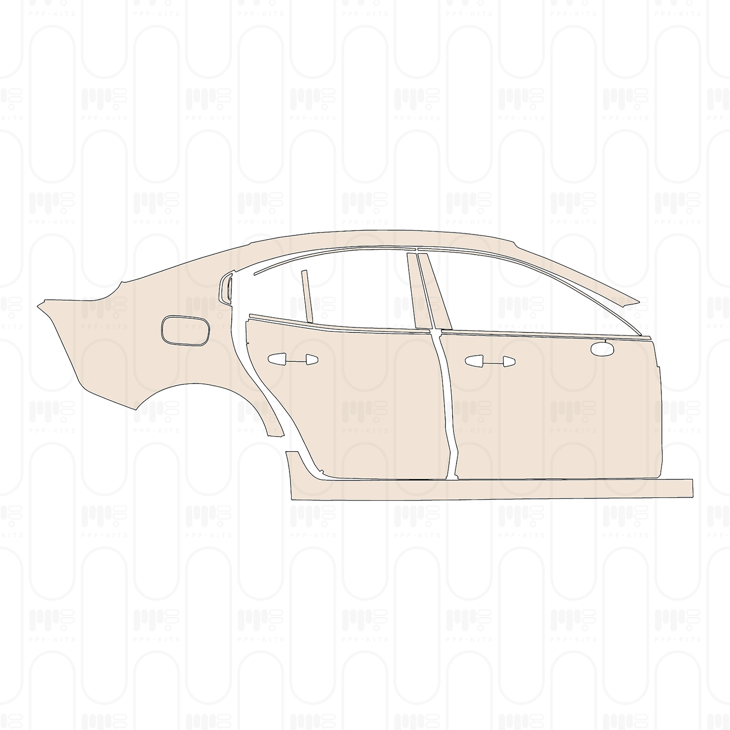 Pre-Cut PPF Volvo S60 Momentum 2023