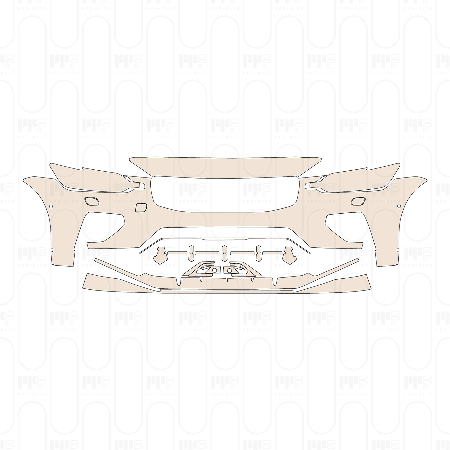 Pre-Cut PPF Volvo V60 R-Design 2023
