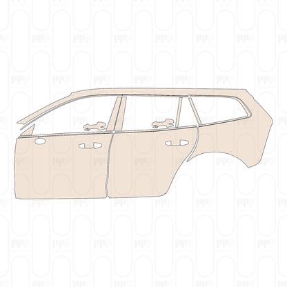 Pre-Cut PPF Volvo V60 Cross Country 2023