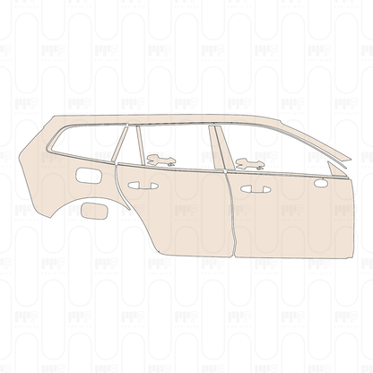Pre-Cut PPF Volvo V60 Cross Country 2023