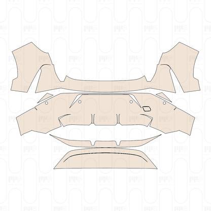Pre-Cut PPF Zeekr X 2025
