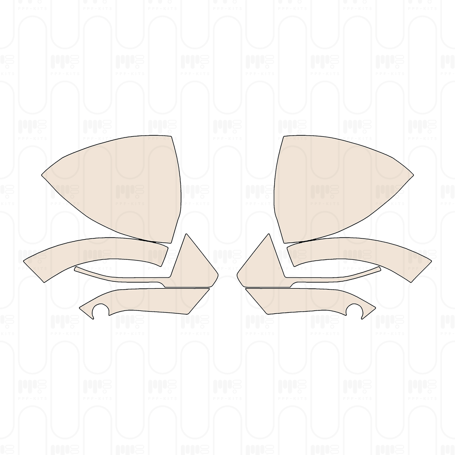 Pre-Cut PPF Zeekr X 2025