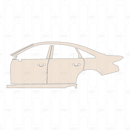 Pre-Cut PPF Audi A8 (Standard Wheelbase) Base 2023