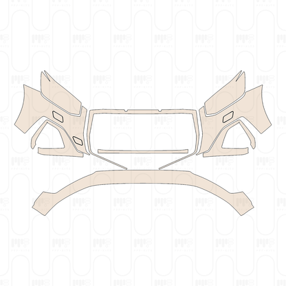 Pre-Cut PPF Audi Q2 S-Line 2022