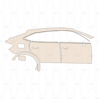 Pre-Cut PPF Audi Q3 Sportback Base 2022