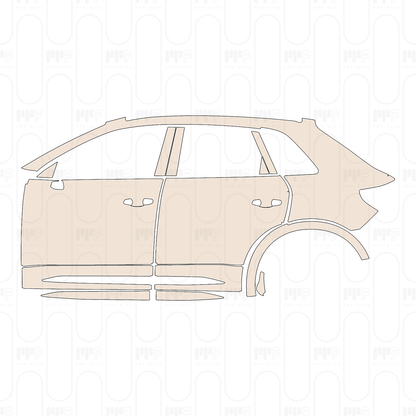 Pre-Cut PPF Audi Q3 SUV RSQ3 2022