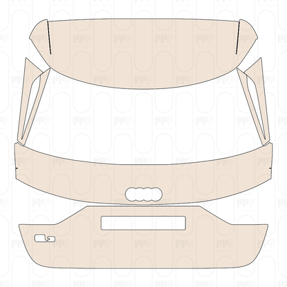 Pre-Cut PPF Audi Q3 SUV S-Line 2022