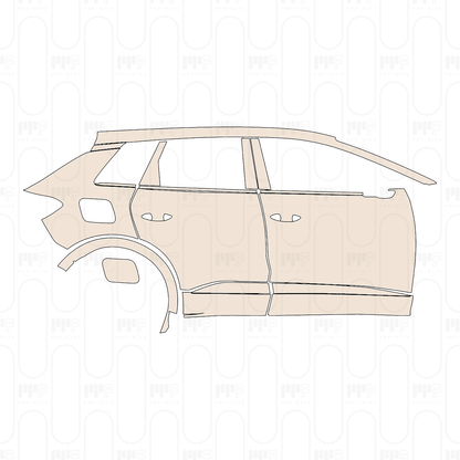 Pre-Cut PPF Audi Q4 e-tron SUV Sport 2024