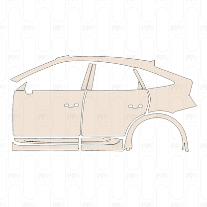 Pre-Cut PPF Audi Q5 Sportback (Standard Wheelbase) 2022