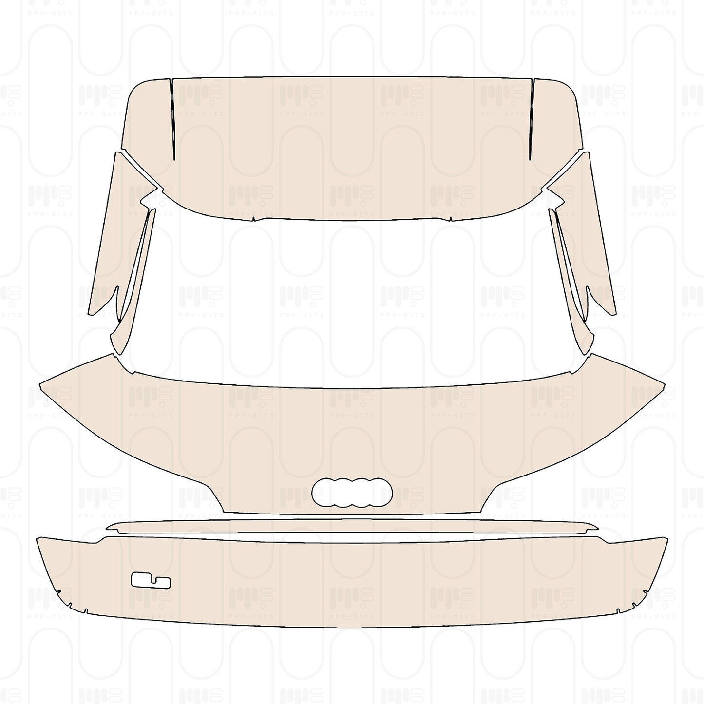 Pre-Cut PPF Audi Q5 Sportback (Standard Wheelbase) 2022