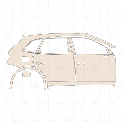 Pre-Cut PPF Audi Q5 Extended Wheelbase Base 2022
