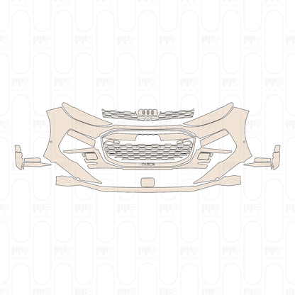 Pre-Cut PPF Audi Q6 e-tron SUV Base 2024
