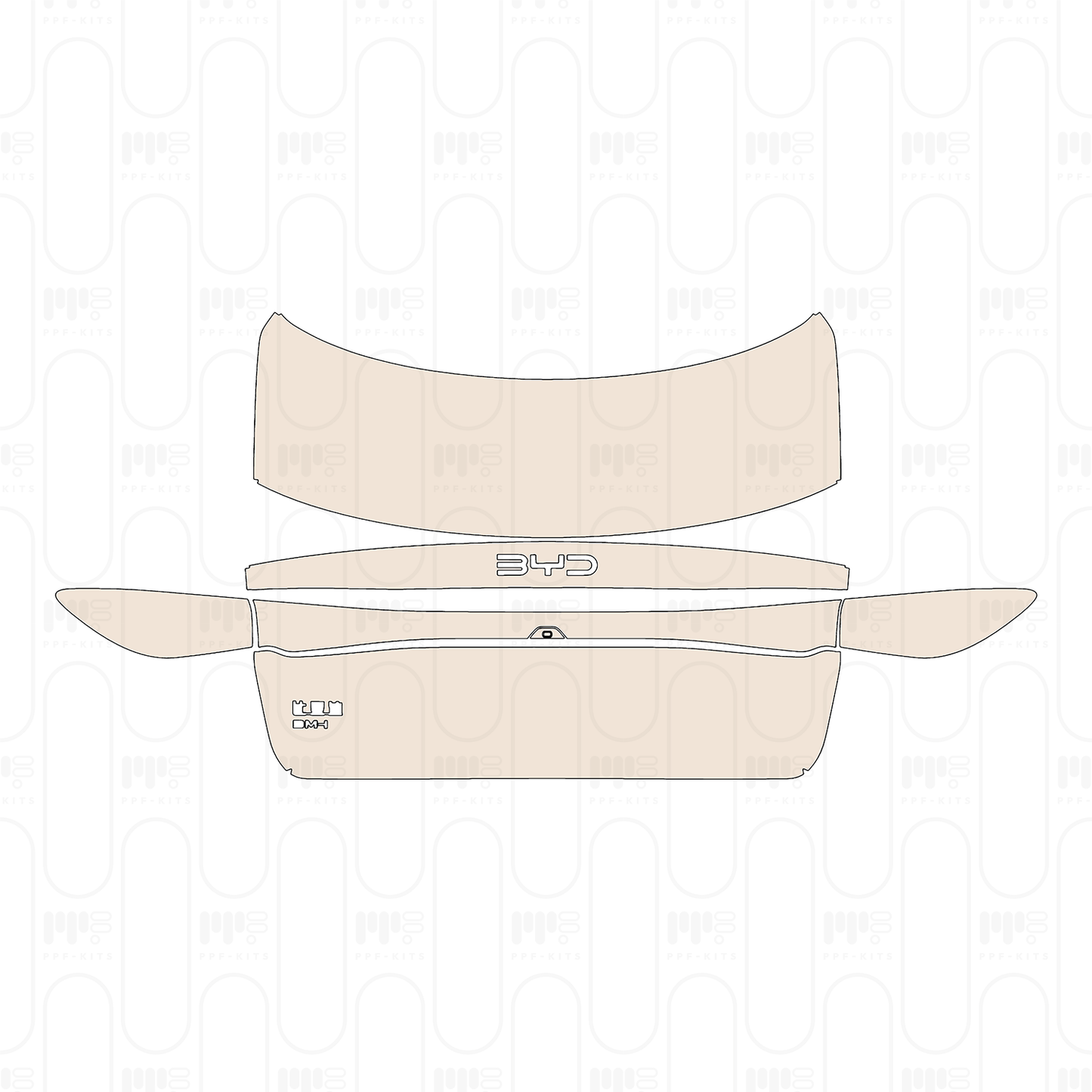 Pre-Cut PPF BYD Seal 06 DM-i Base 2024