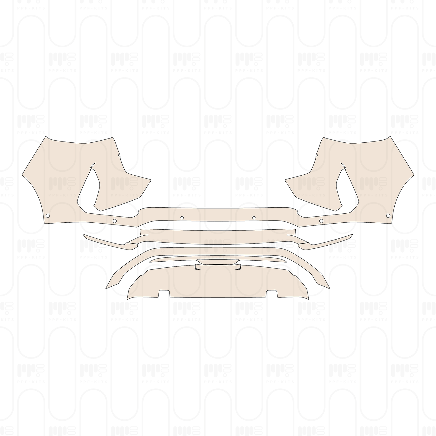 Pre-Cut PPF BYD SEAL U DM-i 2023