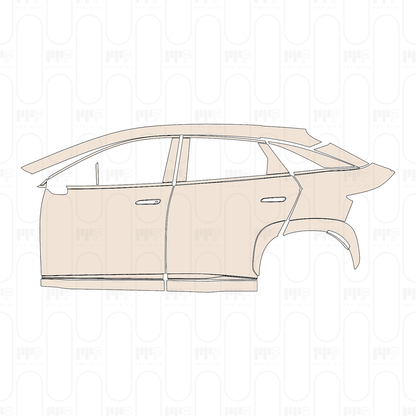 Pre-Cut PPF BYD Sealion 7 EV 2024