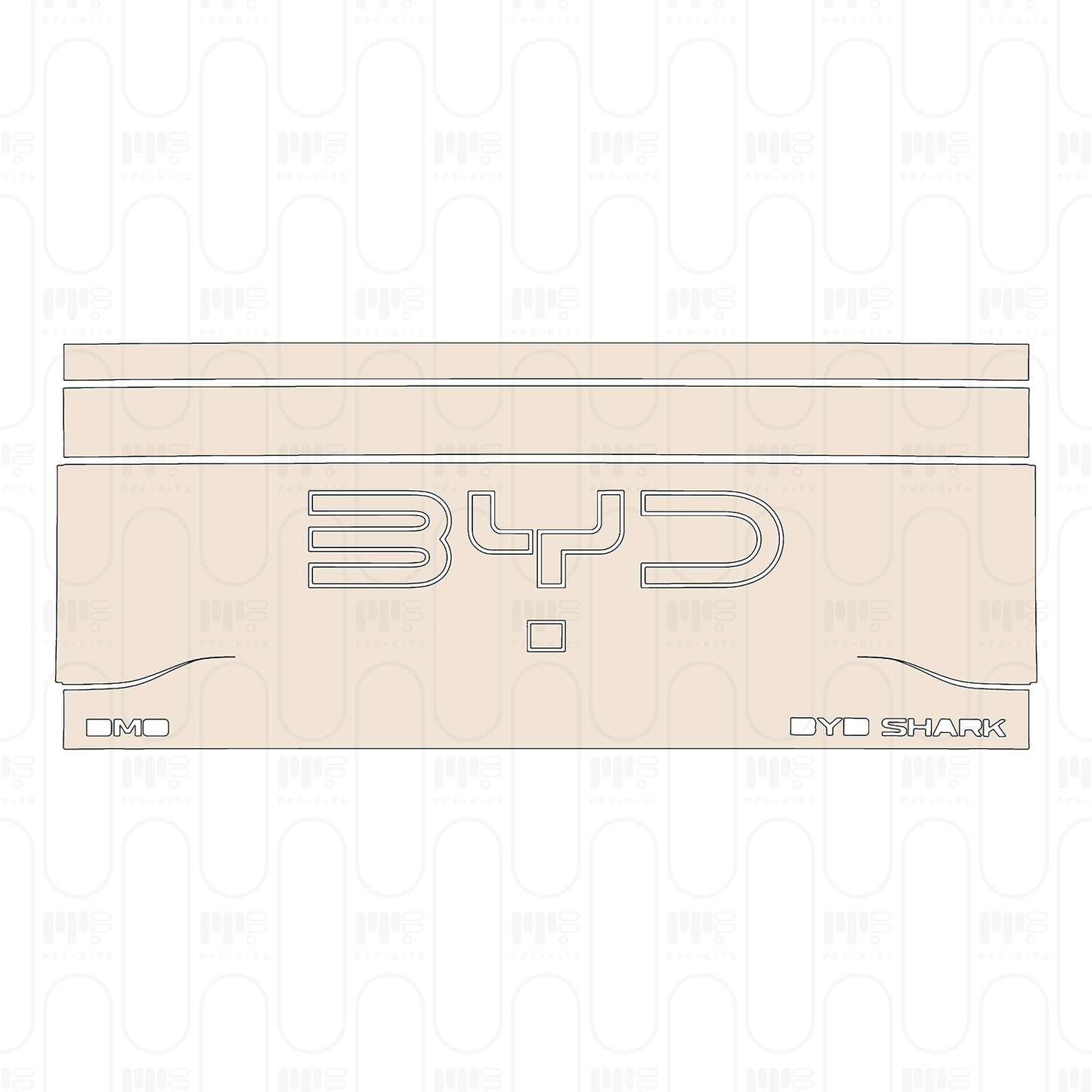 Pre-Cut PPF BYD Shark 2024