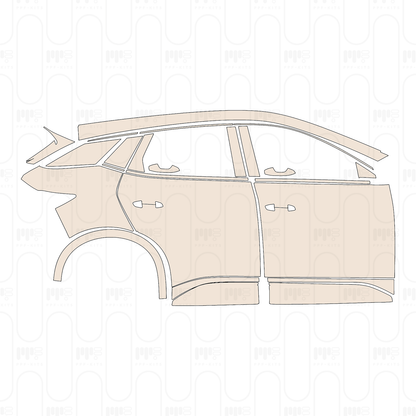 Pre-Cut PPF BYD Yuan Plus Base 2022