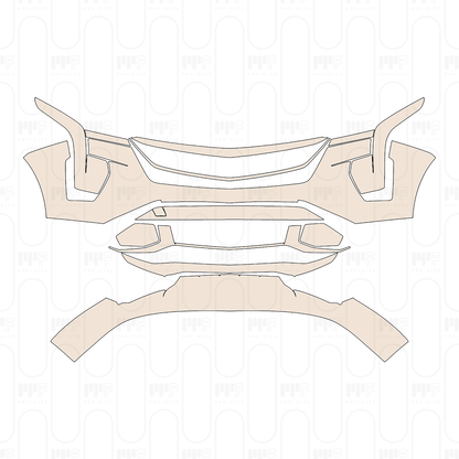 Pre-Cut PPF Cadillac XT4 2024
