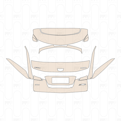 Pre-Cut PPF Cadillac XT4 2022