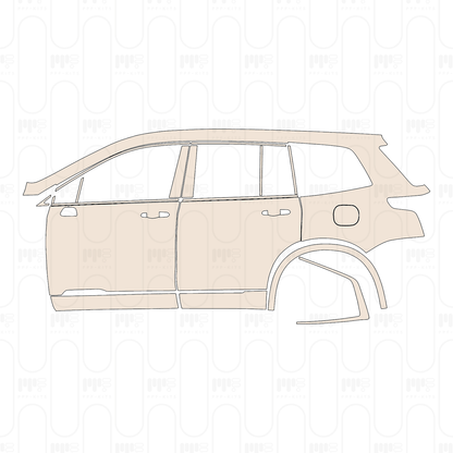 Pre-Cut PPF Cadillac XT6 Luxury 2022