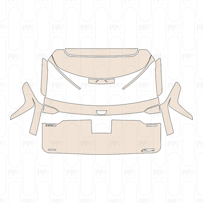 Pre-Cut PPF Cadillac XT6 Luxury 2022