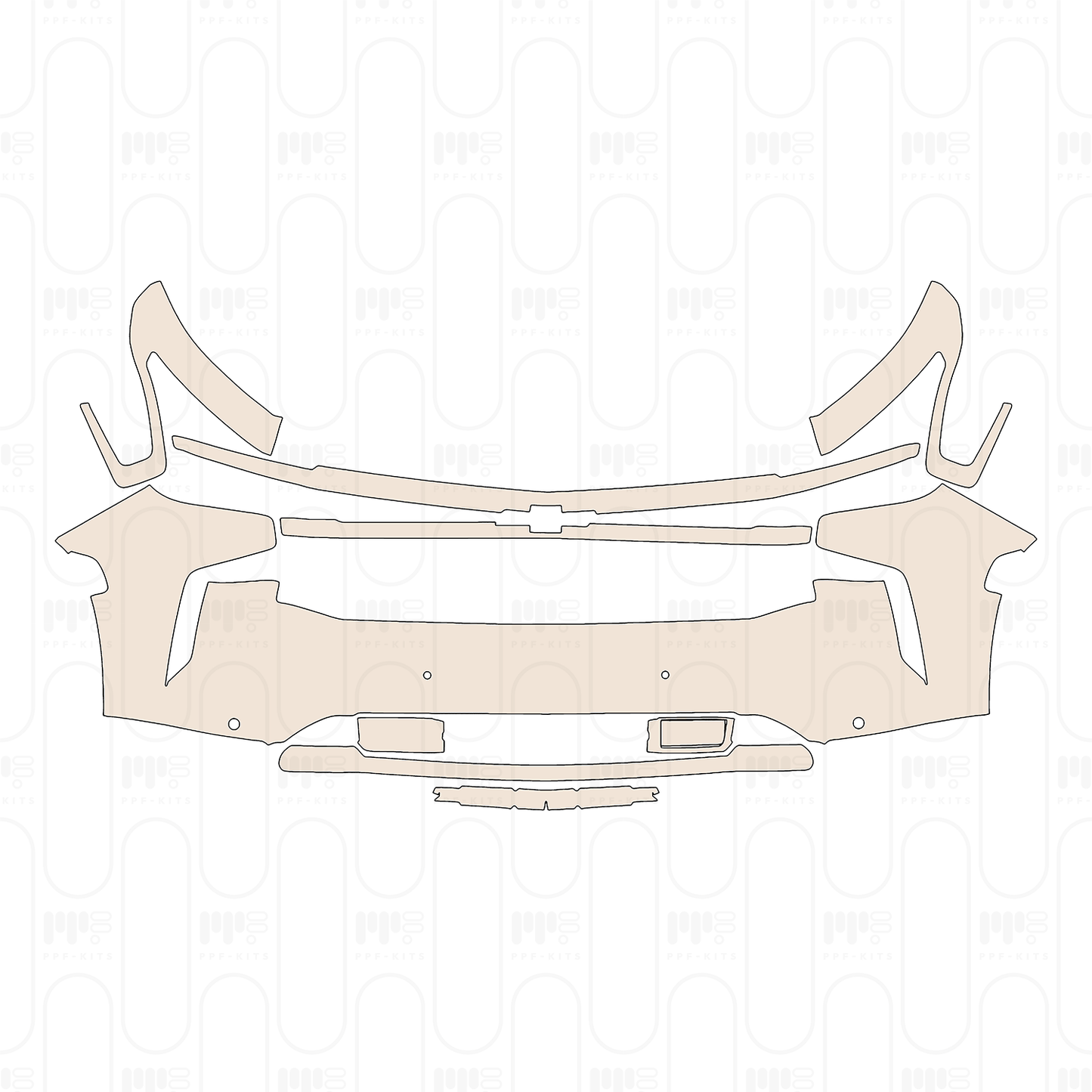 Pre-Cut PPF Chevrolet Suburban Premier 2022