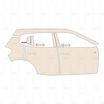 Pre-Cut PPF Citroen ë-C3 (EU) 2024