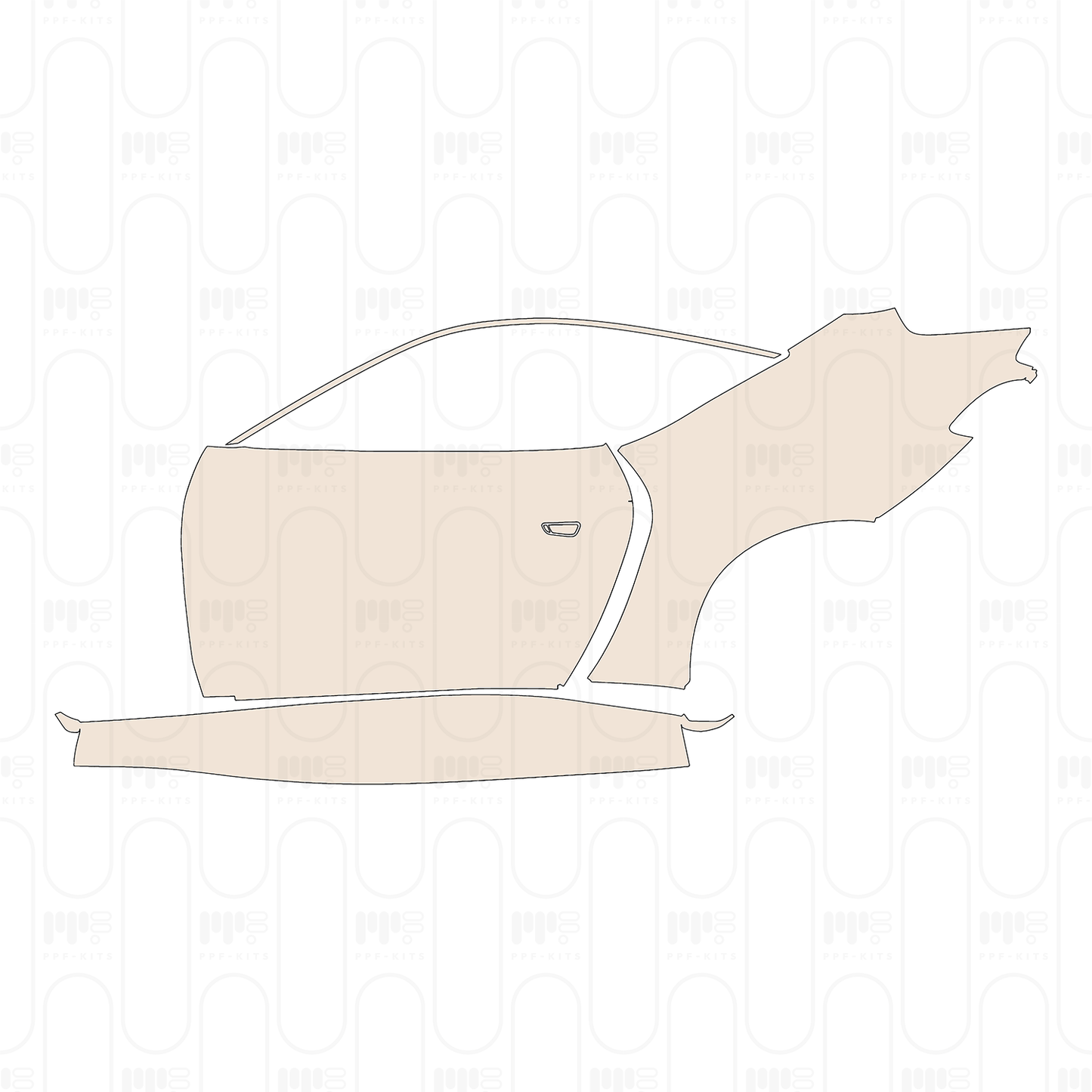 Pre-Cut PPF Ferrari Roma Coupe 2022