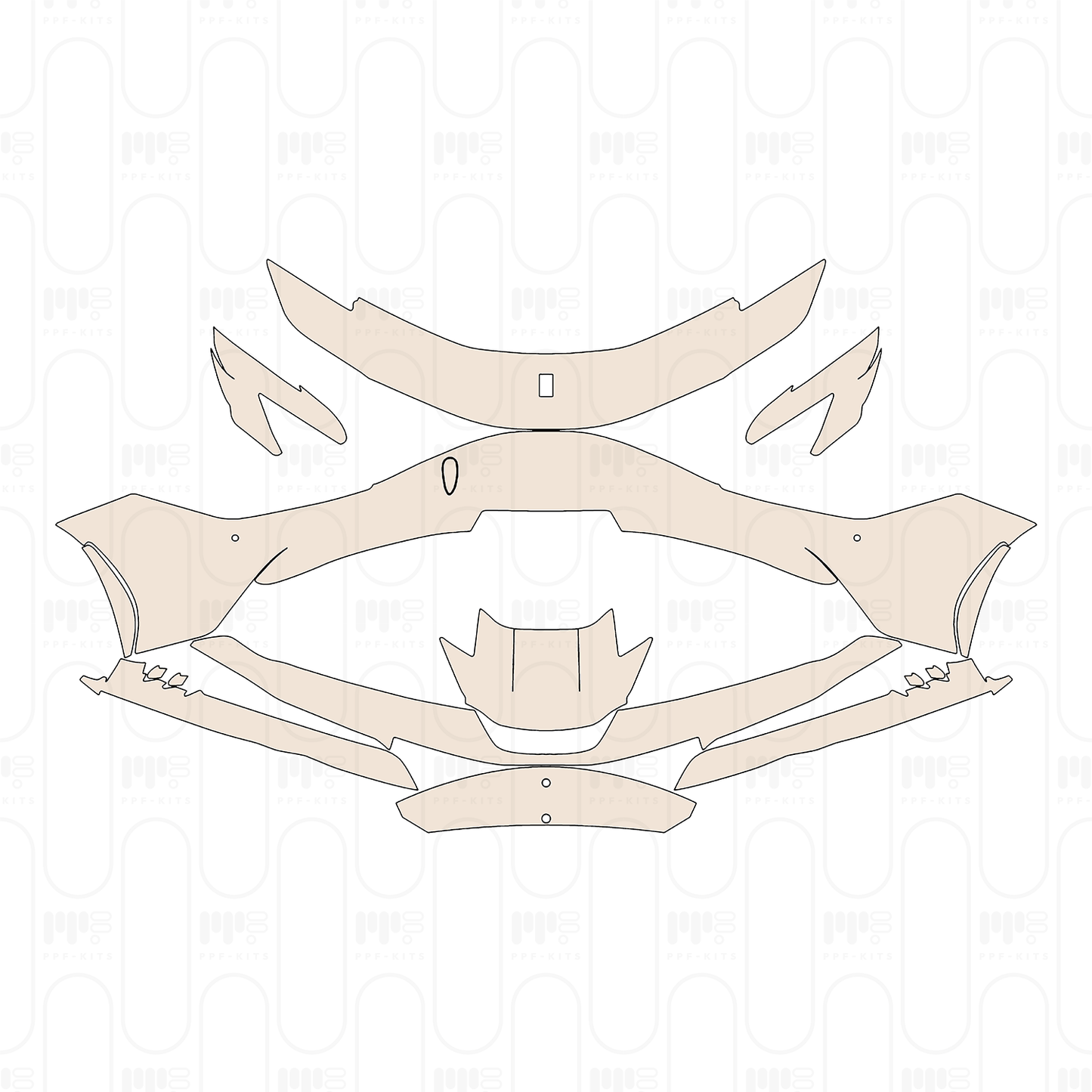 Pre-Cut PPF Ferrari SF90 Spider 2024
