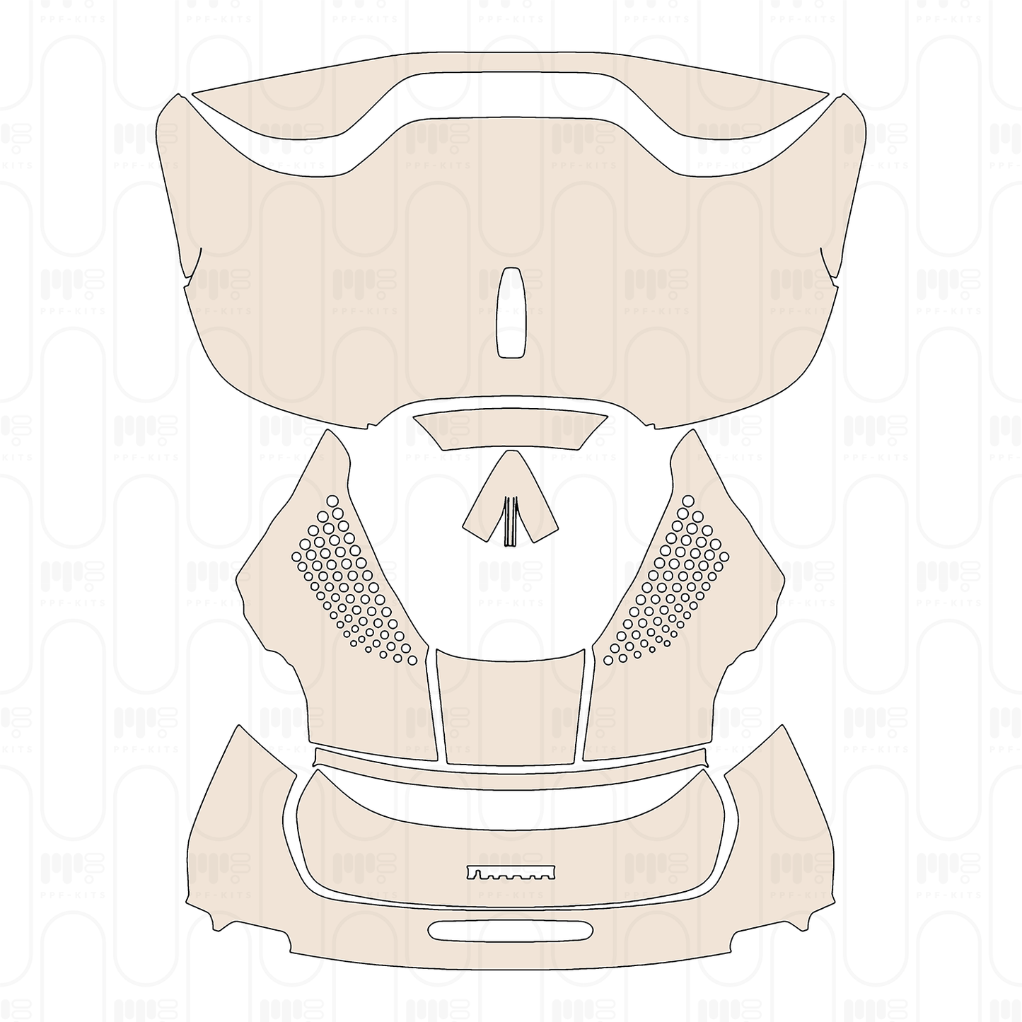 Pre-Cut PPF Ferrari SF90 Spider 2024