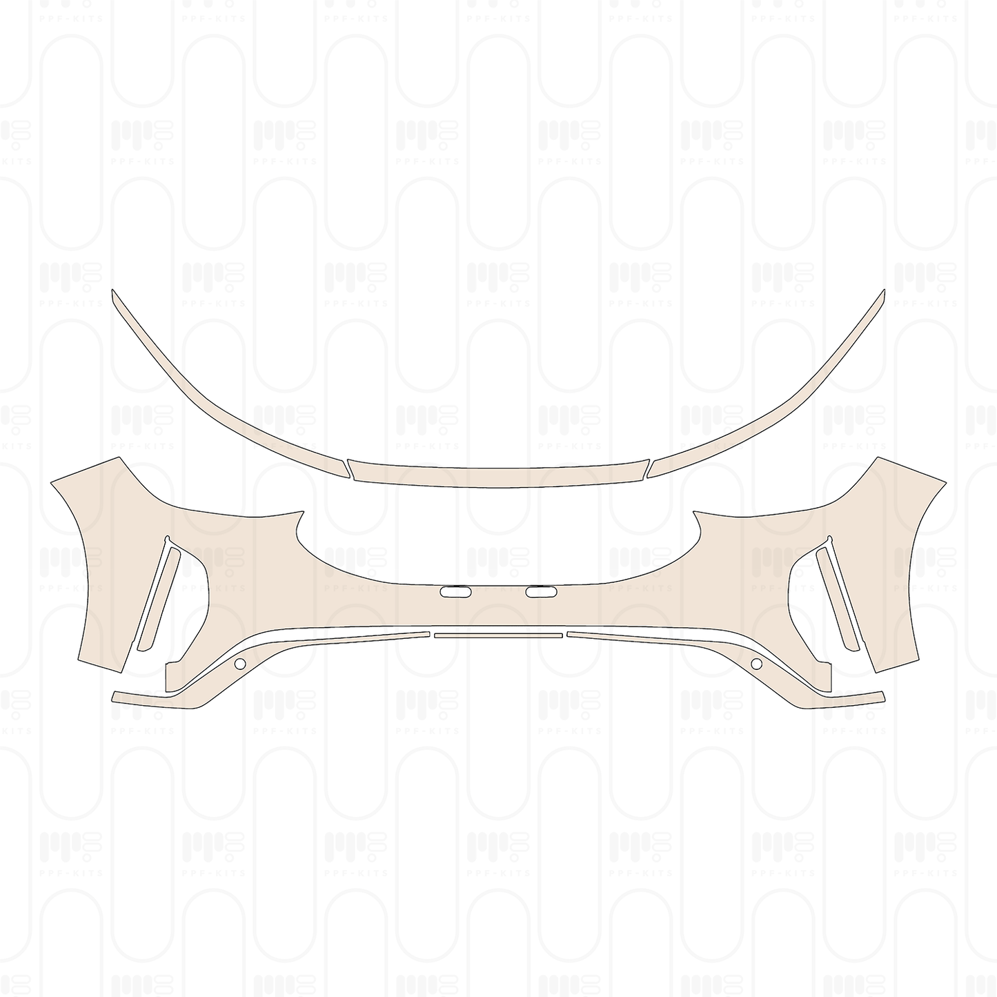 Pre-Cut PPF Fiat Fastback Base 2022