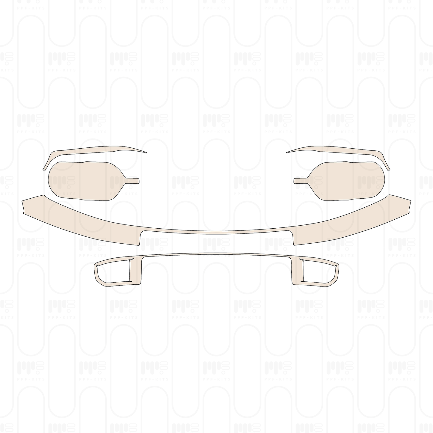 Pre-Cut PPF Ford Bronco Sport Base 2022