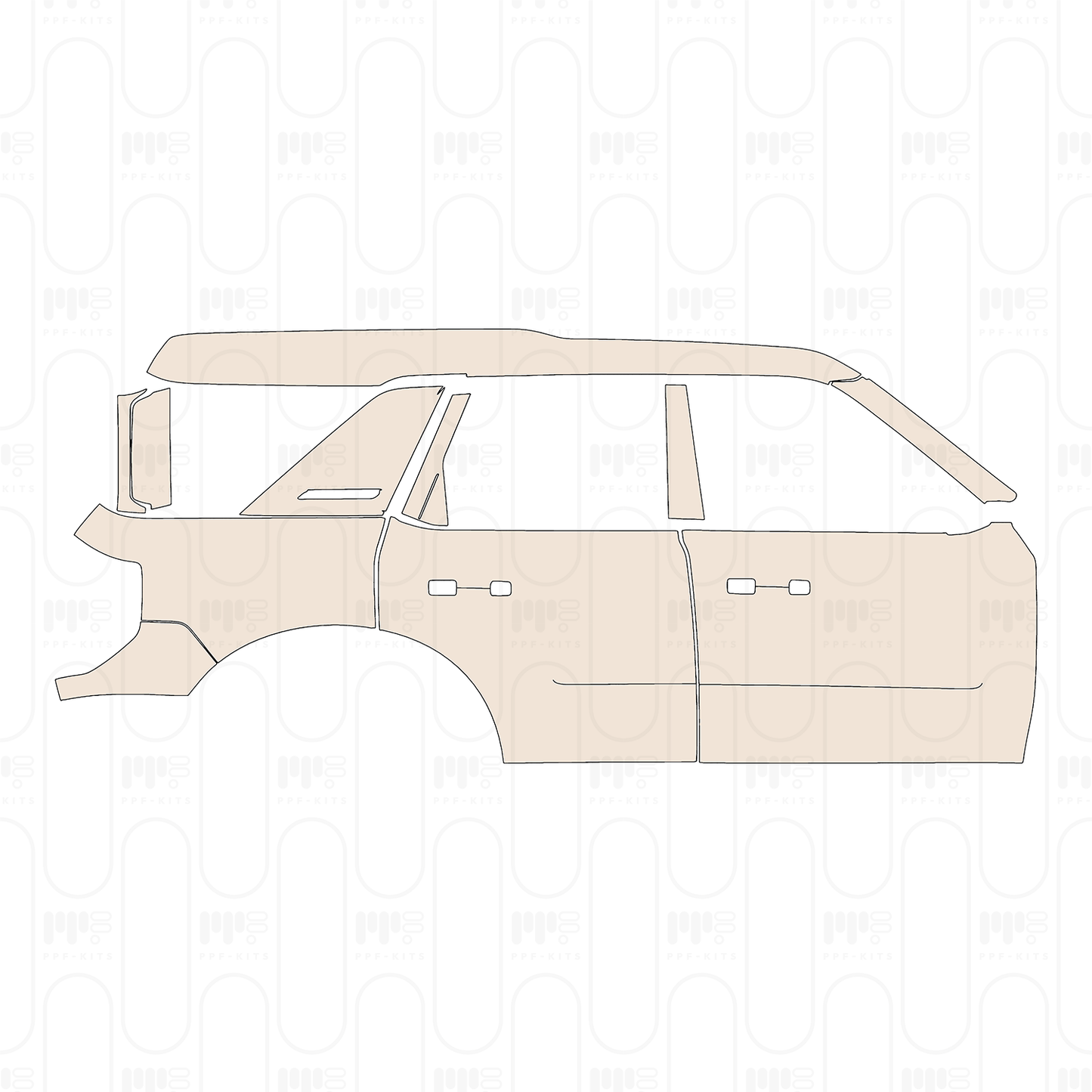 Pre-Cut PPF Ford Bronco Sport Base 2022