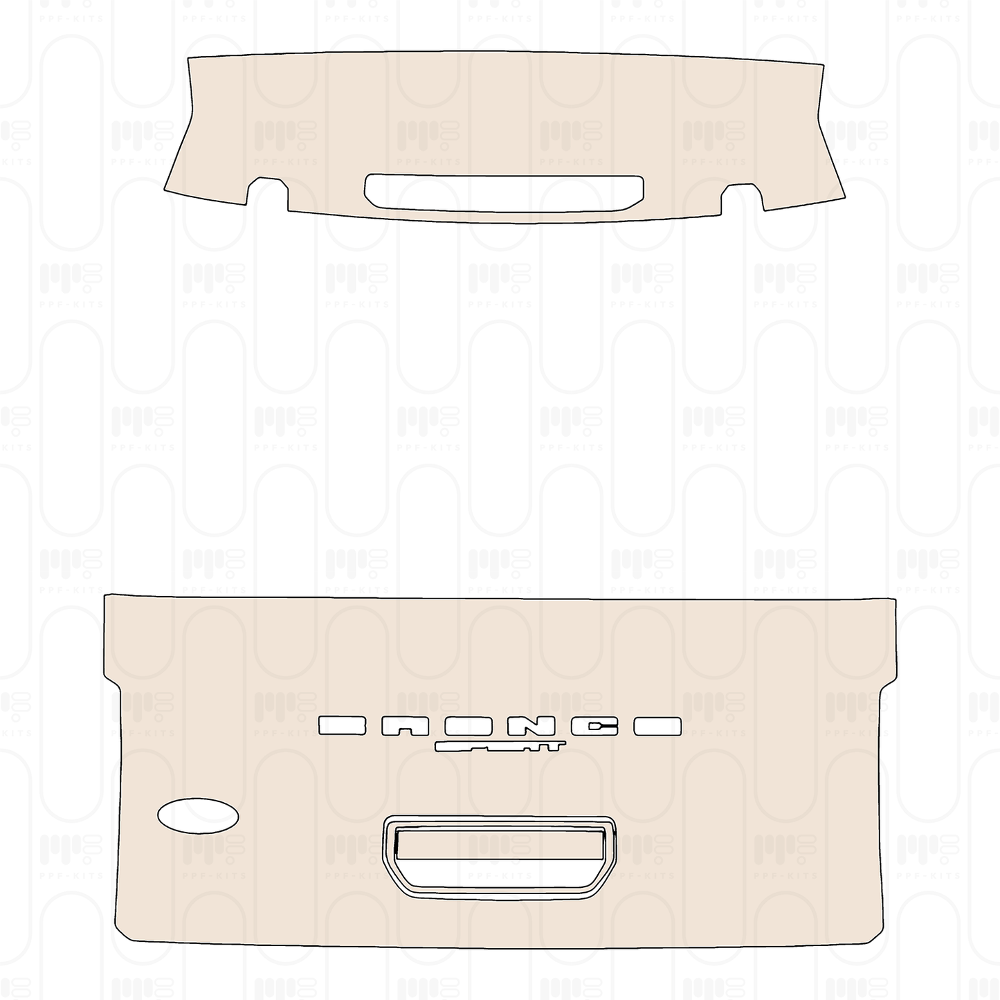 Pre-Cut PPF Ford Bronco Sport Base 2022