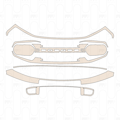 Pre-Cut PPF Ford Bronco Sport Badlands 2022
