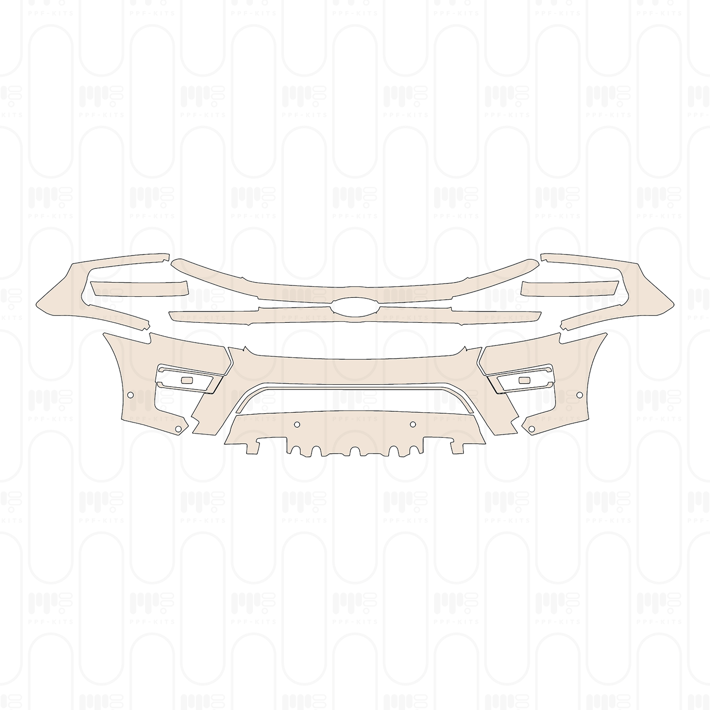 Pre-Cut PPF Ford Expedition Standard Wheelbase Timberline 2022