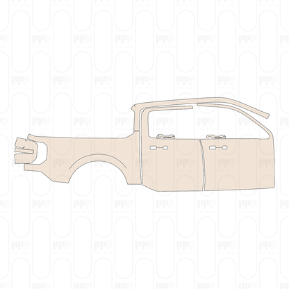 Pre-Cut PPF Ford Maverick LARIAT 2022