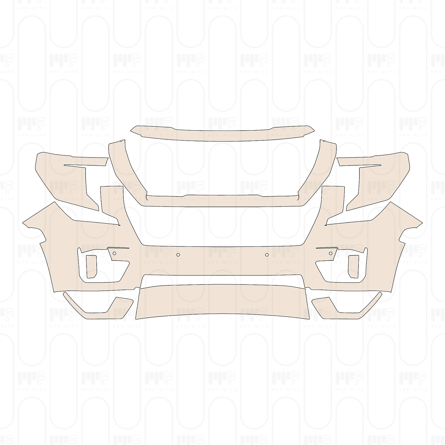 Pre-Cut PPF GMC Yukon Denali 2022